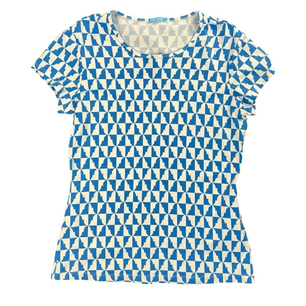 J. McLaughlin Women's Catalina Cloth Geometric Top In Size Small